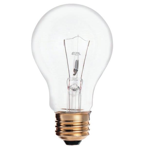 Satco 25-Watt A19 Medium Base Incandescent Light Bulb Package Of 2