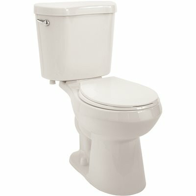 Premier 2-Piece All-In-One 1.28 GPF Single Flush Round Toilet, White