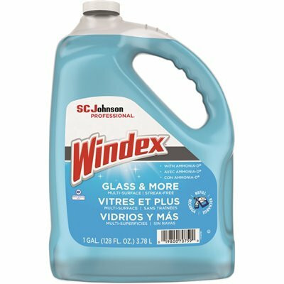 Windex 128 Oz Glass Cleaner, With Ammonia-D