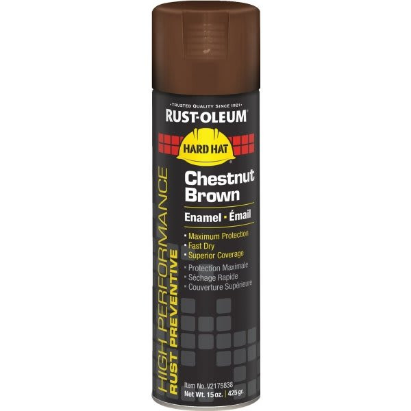 Rust-Oleum 15 Oz High Performance Enamel Gloss Spray Paint - Chestnut Brown