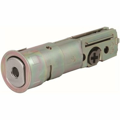 Us Lock 1600 Series Silver Gr.2 Drive-In Deadbolt Latch With Adjustable Backset