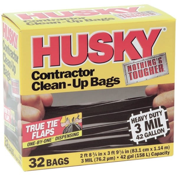 42 Gal. Heavy Duty Clean-Up Bags, Case Of 32