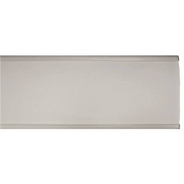 Designer's Touch 116" 3-1/2" Vrt Blinds Aluminum Headrail White Valance