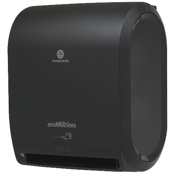 Enmotion 10 In. Automated Touchless Paper Towel Dispenser (Black)