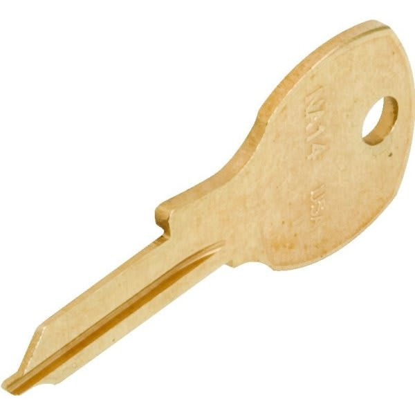 Ilco Brass National 4-Pin Key Blank (50-Pack) (Brass)