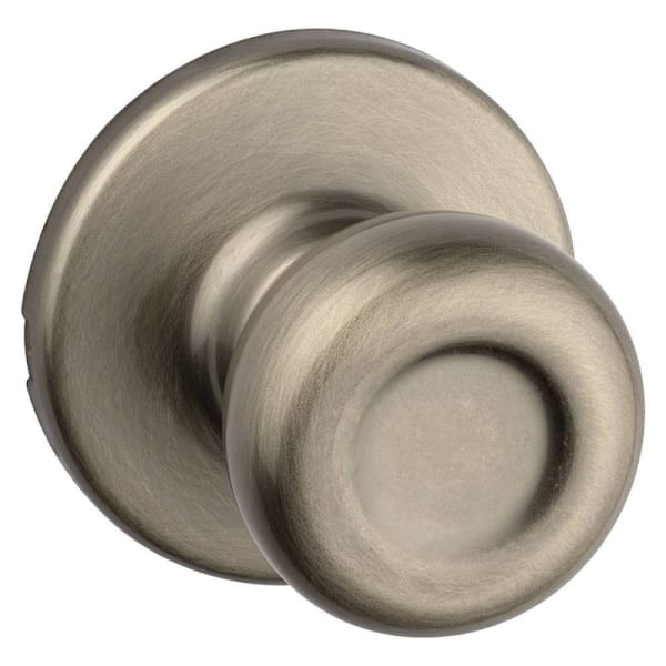 Kwikset Tylo Antique Brass Hall/Closet Passage Door Knob