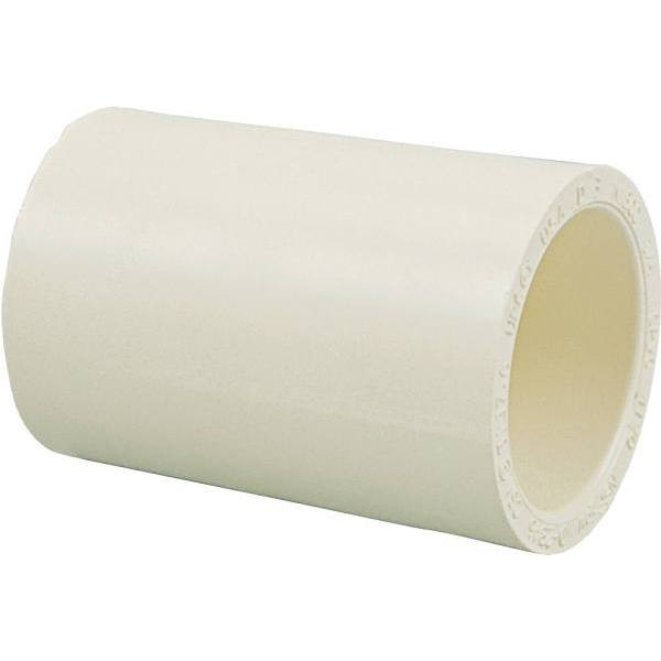 Nibco 1/2x 1/2 Cts Chlorinated Poly Vinyl Chloride Slp Coupling Fttng Pro, Package Of 25