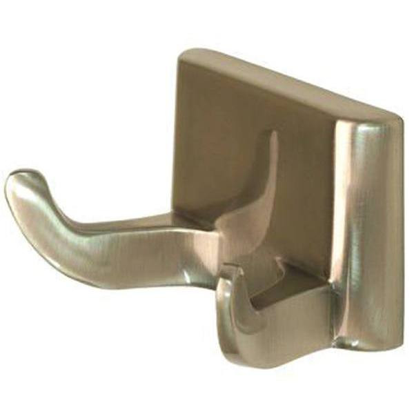 Proplus Wall-Mounted Robe Hook (Brush Nickel)