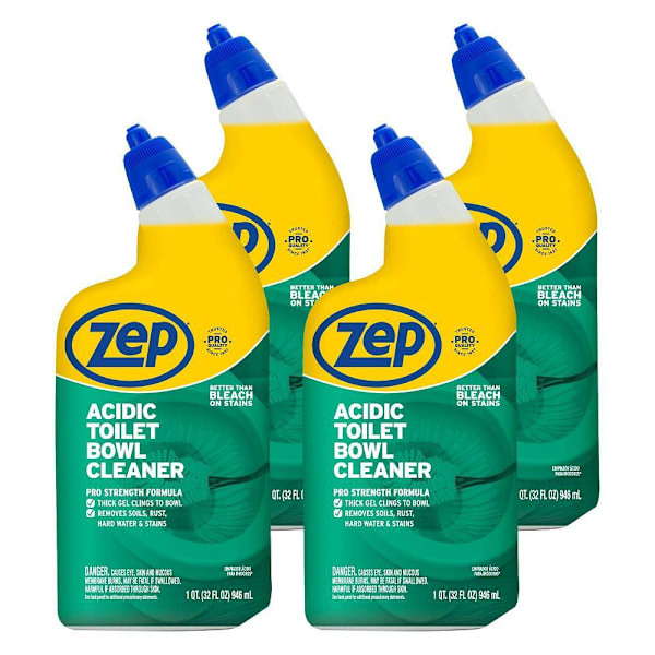 Zep 32 Oz Acidic Toilet Bowl Cleaner (4-Case)