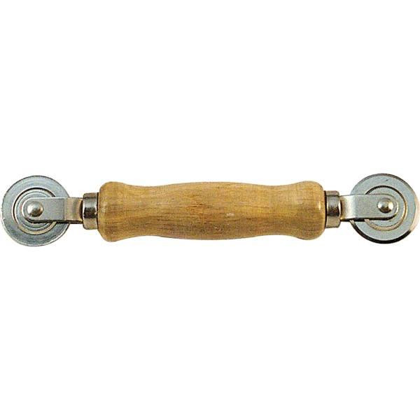 Screen Rolling Tool W/ Wood B.b. Wheels, 0.130in - 0.180in Spline