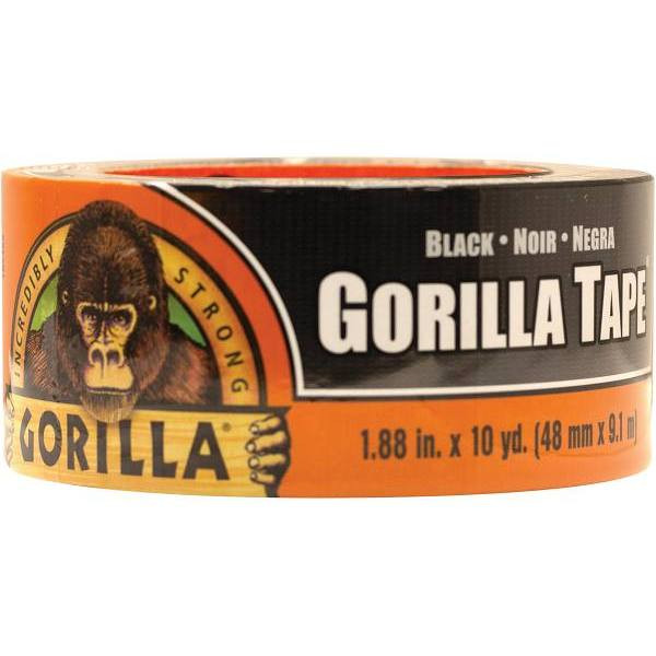 Gorilla 10 Yd Black Duct Tape