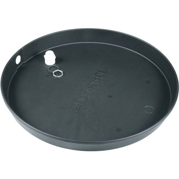 Camco 24" ID Plastic Drain Pan With Cpvc Fitting