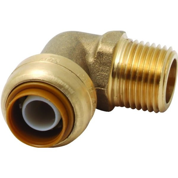 Sharkbite Push-Fit 90° Elbow - 1/2" X 1/2" Mip