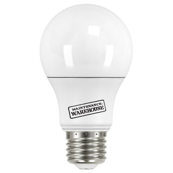 Maintenance Warehouse 60-Watt Eq A19 Medium Base Non-Dimmable LED Light Bulb 4000k Cool White 24-Pack