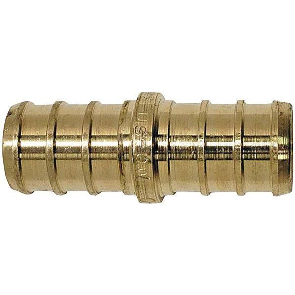 Apollo 1/2", Brass, Pex-B Barb Coupling, Package Of 10