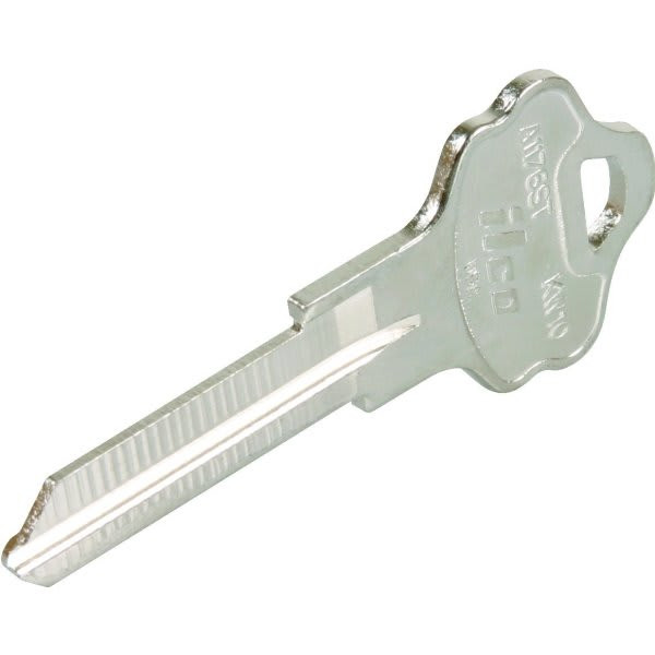 Ilco Brass 6-Pin Key Blank (50-Pack) (Nickel)