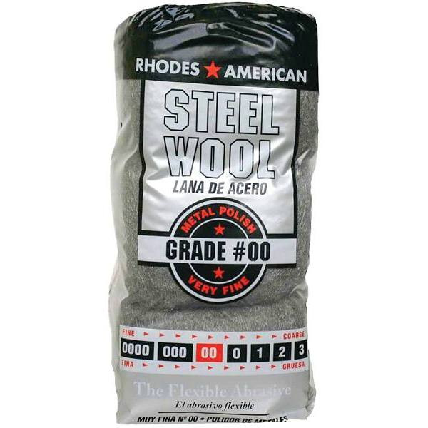 Homax Fine Grade #00 Steel Wool Package Of 12