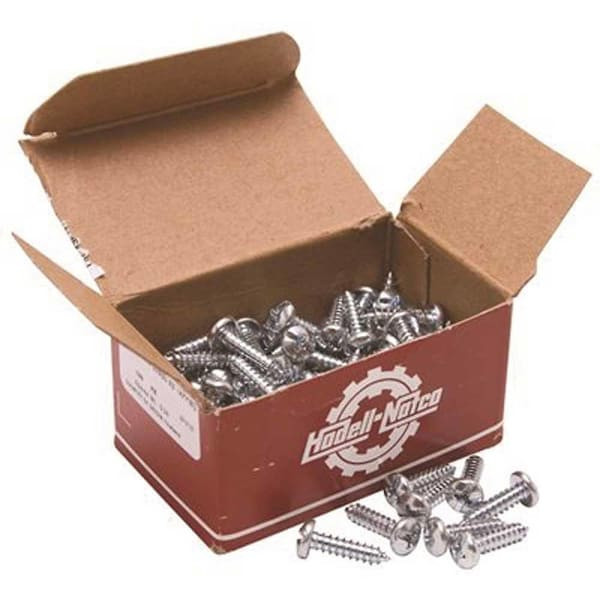 Lindstrom #8 X 1-1/4 In. Combo Phillips/Slotted Sheetmetal Screws Package Of 100