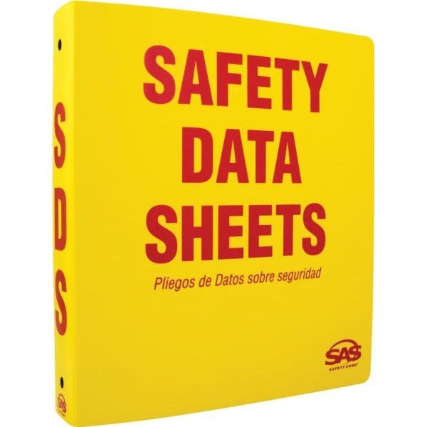 Sas Safety 1.5" Sds Binder