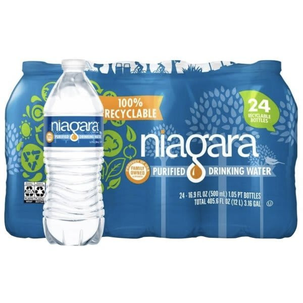 Niagara Water 0.5 Liter Bottles (24-Case)