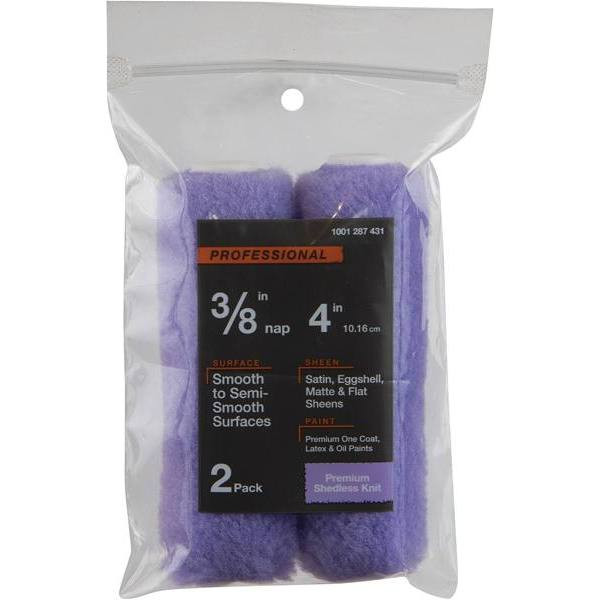 Private Brand Unbrande High-Capacity Polyester Mini Roller Package Of 2