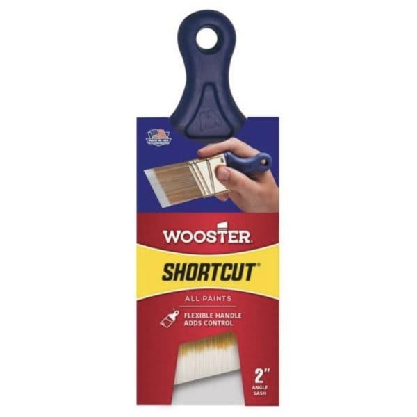 Wooster 2 In. Shortcut Polyester Angle Sash Brush