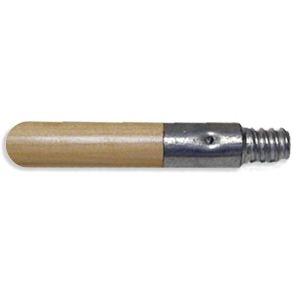 Wood Metal Threaded Broom Handle