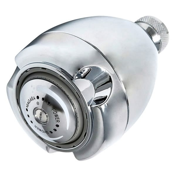 Niagara Earth Spa 3 Spray Setting 1.75 GPM Fixed Mount Showerhead In Chrome