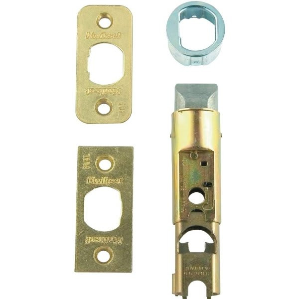 Kwikset Polished Brass 6-Way Interior Door Latch