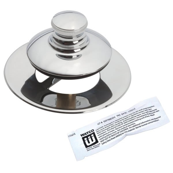 Watco Nufit Push Pull Tub Drain Closure Universal Fit Stainless Steel