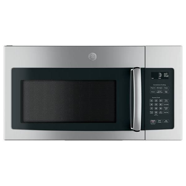 GE 1.6 cu. ft. Over The Range Top Recirculation Vent Microwave, Stainless Steel
