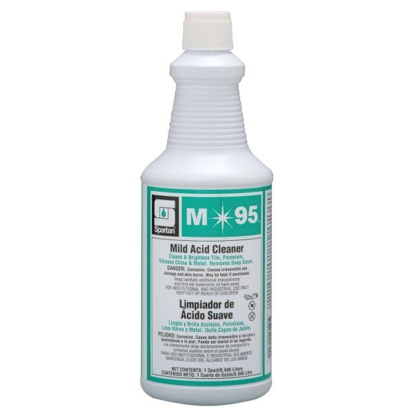 Spartan M95 1 Quart Pine Scent Restroom Cleaner Case Of 12