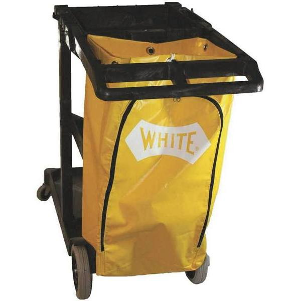 Impact Products 25 Gal. Yello Vinyl Janitor's Cart Replacement Bag
