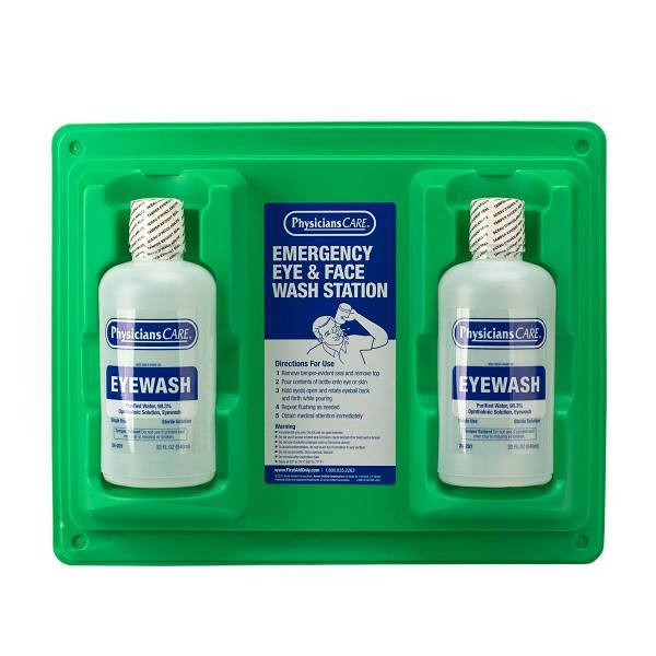 Physicianscare First Aid Only Eyewash Station Double, 32 Oz