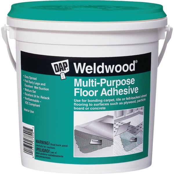 Dap Weldwood 1 Gal Multi-Purpose Floor Adhesive Package Of 4