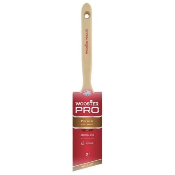 Wooster Pro 2 In. Polyester Angle Sash Brush