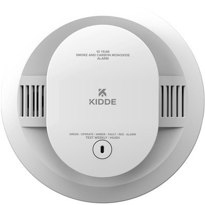 Kidde Combination Smoke/carbon Monoxide Alarm 10-Year Battery Powered 1 Pack 331270033