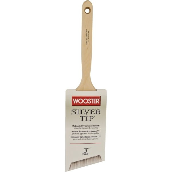 Wooster 5221 3" Silver Tip Angle Sash Brush