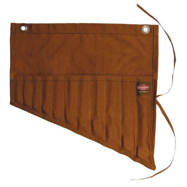 Bucket Boss Wrench Roll, 11 Assorted Pockets, Fits 6mm - 25mm Wrench Sets