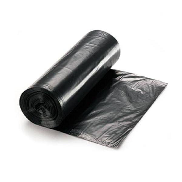Big City Can Liner, 36" X 58", 1.5 Mil, Black, Case Of 100