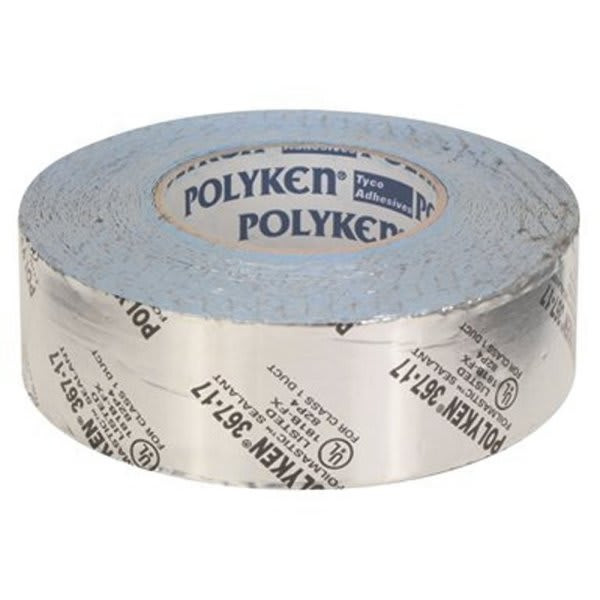 Covalence Adhesives Nashua Tape 1.89 Inch X 33.9 Yard Foil Mastic Duct Tape