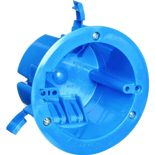 Carlon PVC Round Old Work Ceiling Electrical Box