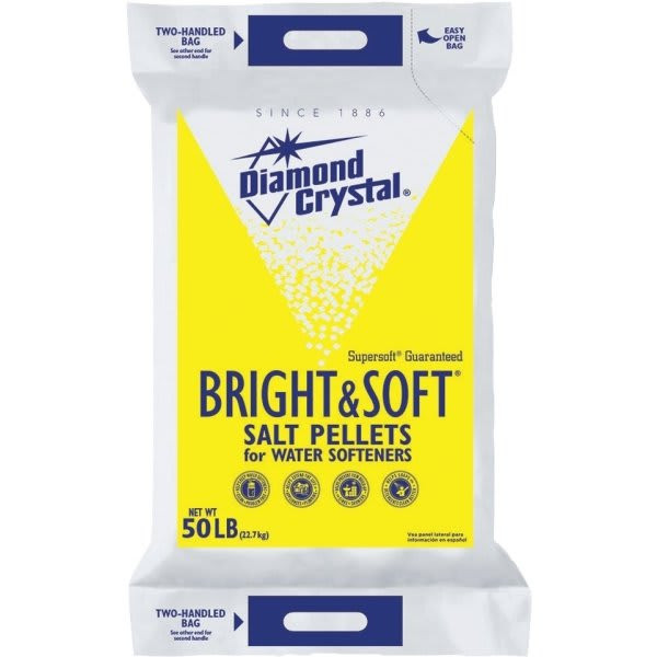 Diamond Crystal Dcw 50 Lbs. Water Softener Salt 243198