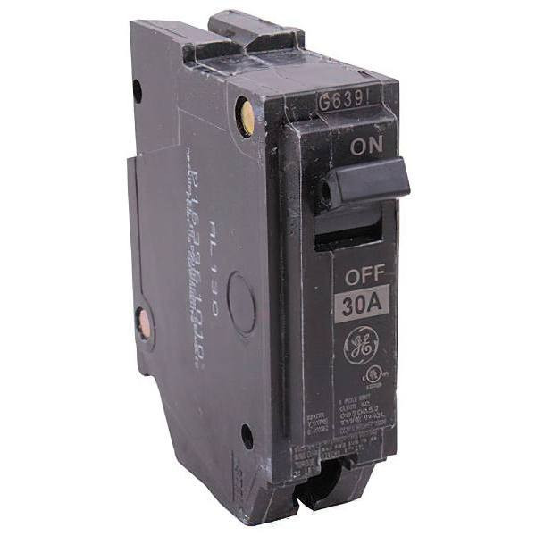 GE 30 Amp 1-Pole Thick Circuit Breaker