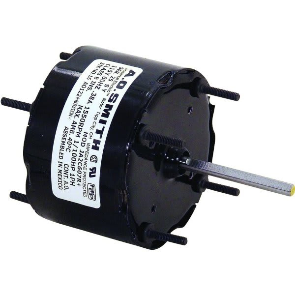 Fasco D540 General Purpose Motor, 3.3 In., 115 Volts, 0.6 Amps, 1/100 Amps