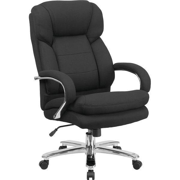 Flash Furniture Fabric Swivel Ergonomic Office Chair, Black