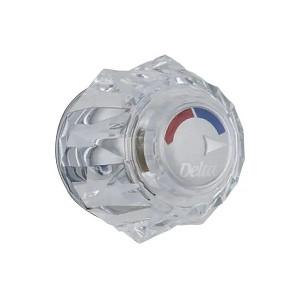 Delta Single Clear Knob Handle Kit