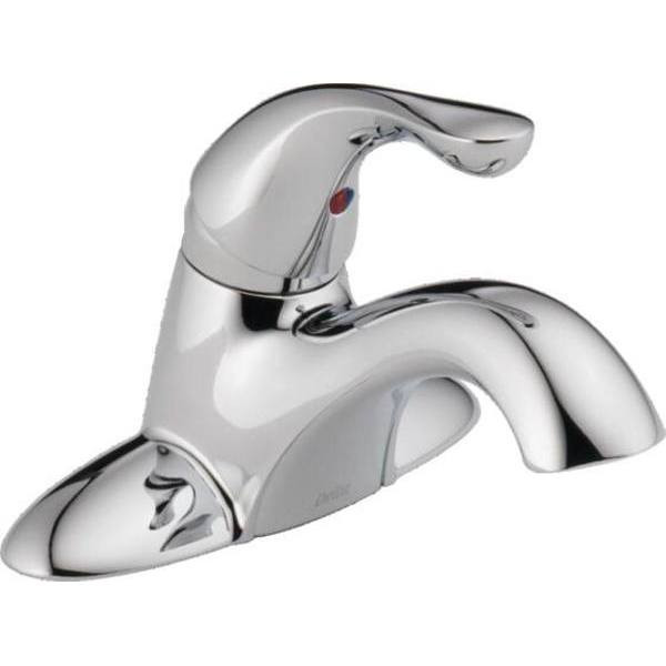 Delta Single Handle Bath Faucet With Metal Pop-Up, 1.2 Gpm, Chrome