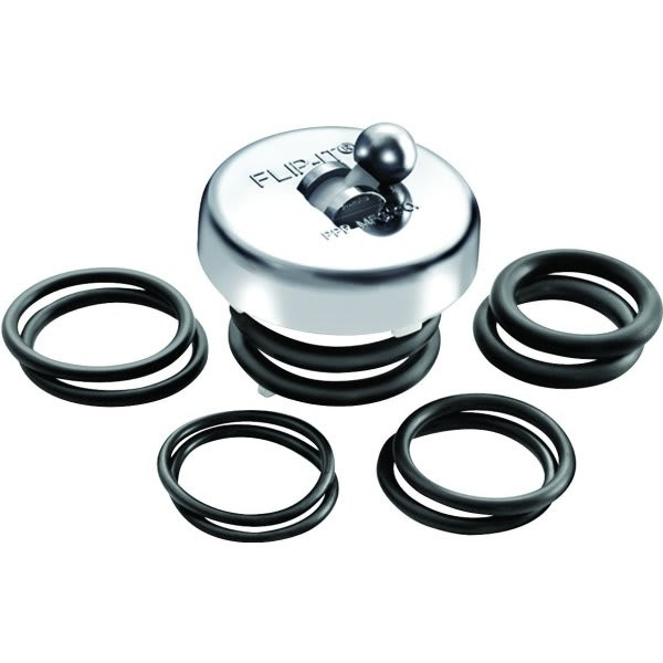 Flip-It Tub Drain Assembly 1-3/8" To 1-5/8" Chrome Plated