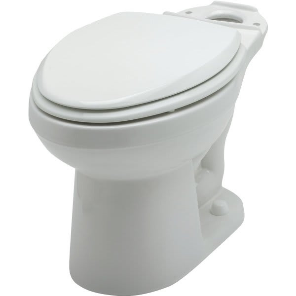 Gerber Maxwell 1.28/1.6 GPF Elongated Toilet Bowl Only In White